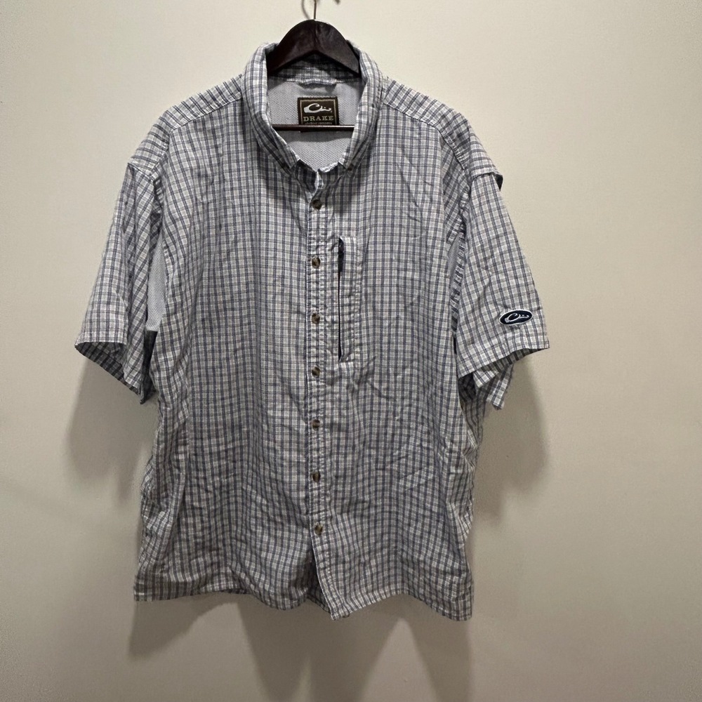 Drake vented mens shirt size 2X